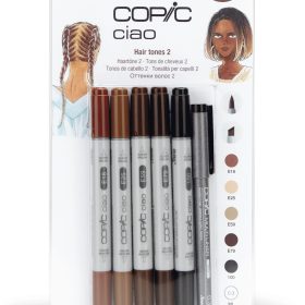 COPIC Marker Ciao 22075573 5+1 Set Hair Tones 2