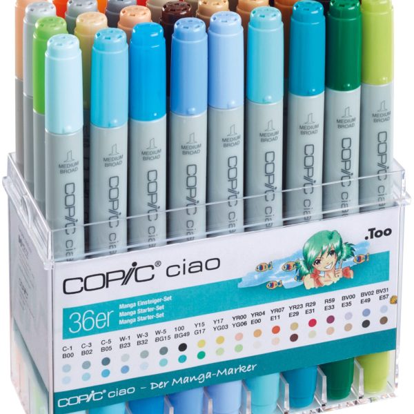 COPIC Marker Ciao 22075715 36er Set Manga