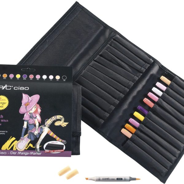 COPIC Marker Ciao 22075733 12er Set, Wallet Witch