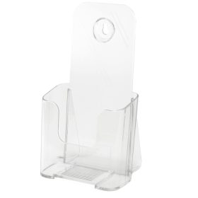 DEFLECTO Prospekthalter Standard 77501 transparent 1/3 A4