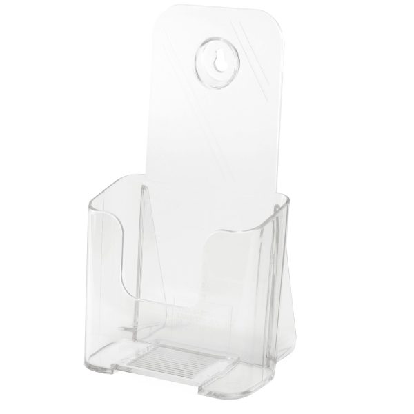 DEFLECTO Prospekthalter Standard 77501 transparent 1/3 A4