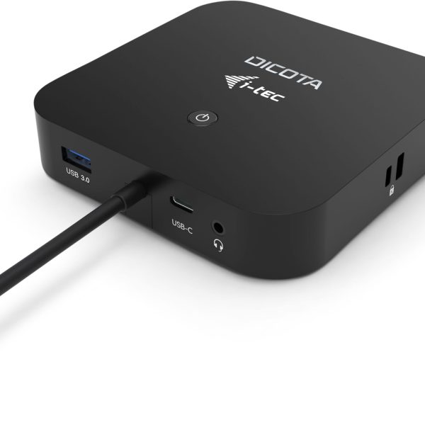 DICOTA USB-C 11in1 Docking Station D31949 5K HDMI/DP PD 100W black