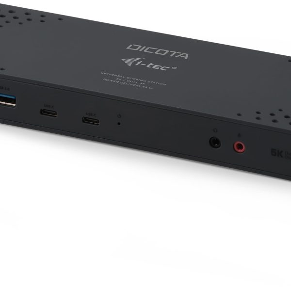 DICOTA USB-C 13in1 Docking Station D31952-CH 5K HDMI/DP PD 65W CH black