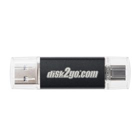 DISK2GO USB-Stick switch 128GB 30006594 Type-C USB 3.1 Type-A USB 3.0