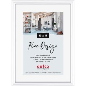 DUFCO Bilderrahmen 13x18cm 1400.40037 Fine Design weiss
