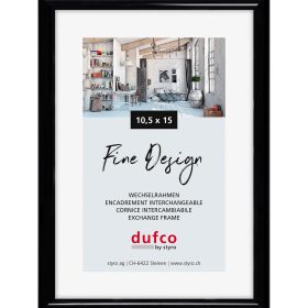 DUFCO Bilderrahmen 10.5x15cm 1400.40048 Fine Design schwarz
