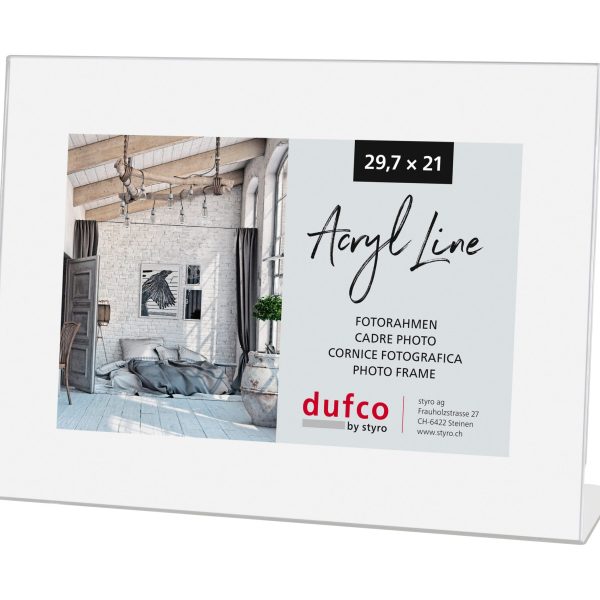 DUFCO Acryl-Bilderrahmen 21x29.7cm 1420.00086 quer