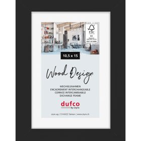DUFCO Holz-Bilderrahmen 10.5x15cm 1610.80102 Toronto schwarz