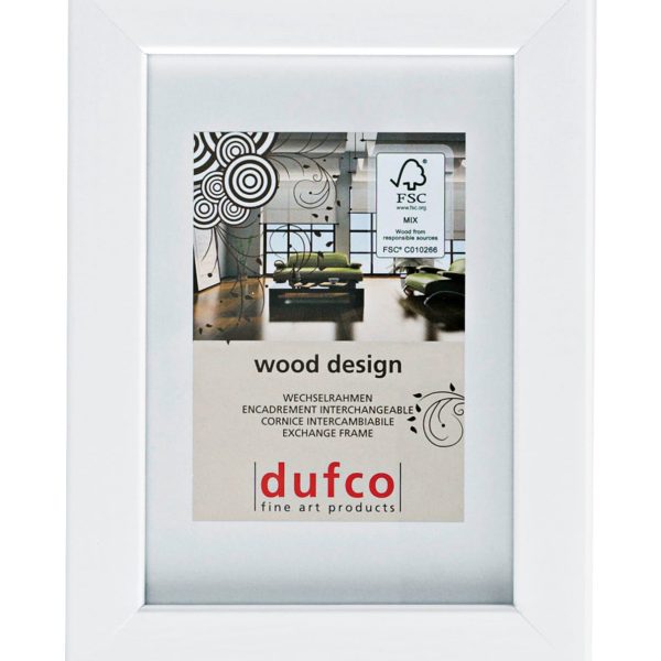 DUFCO Holz-Bilderrahmen 30x45cm 1610.80593 Toronto weiss
