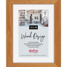 DUFCO Holz-Bilderrahmen 13x18cm 1610.80597 Toronto Kirschbaum