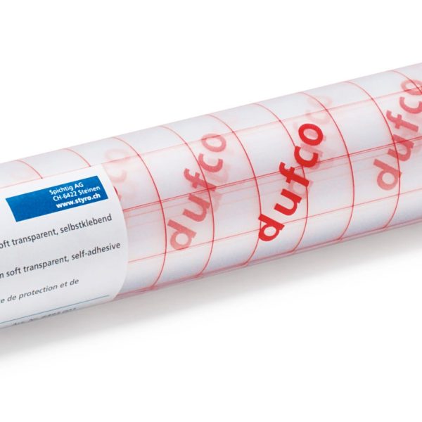 DUFCO Selbstklebefolie 35x500cm 6493.001 glasklar,80my,non-perm.,PVC