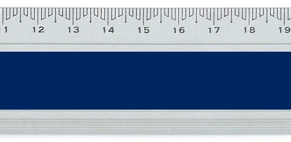 DUX Lineal Joy Color 30cm FA-JC/30B Alu, blau