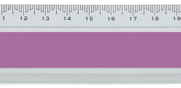 DUX Lineal Joy Color 30cm FA-JC/30L Alu, lila