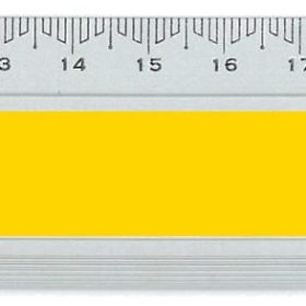 DUX Lineal Joy Color 30cm FA-JC/30Y Alu, gelb