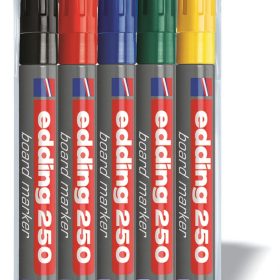 EDDING Boardmarker 250 250-E5 5 Farben, Etui