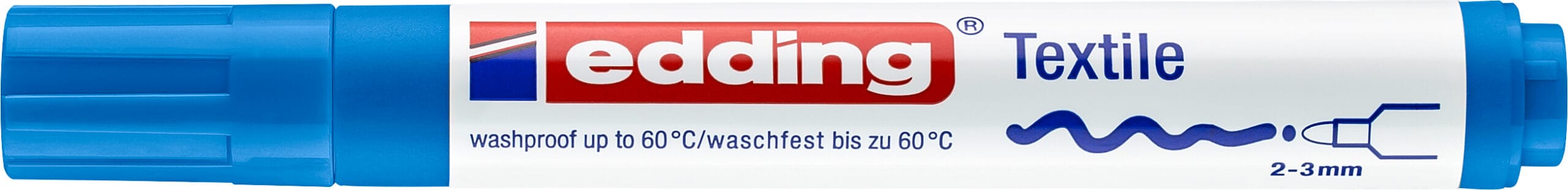 EDDING-4500-10-4004764014620 EDDING T-Shirt-Marker 4500 2-3mm 4500-10 hellblau – Hochwertig & günstig bei ShopDeca