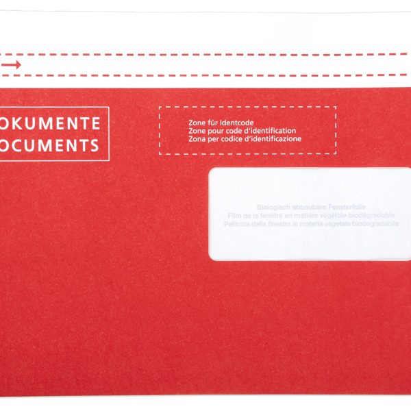 ELCO Dokumententasche Quick Vitro 29124.80 C5 rot f. rechts 250Stk