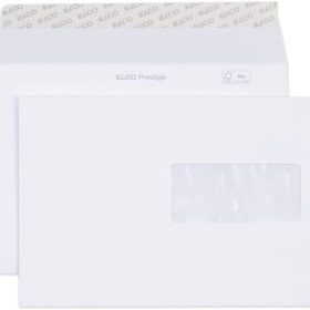 ELCO Couvert Prestige C5 42896 120g, weiss ,m/Fenster 250 St.