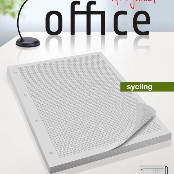 ELCO Ringbuchblock Office A4 74415.27 kariert 80 Blatt