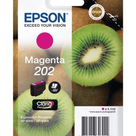 EPSON Tintenpatrone 202 magenta T02F340 XP-6000/6005 300 Seiten