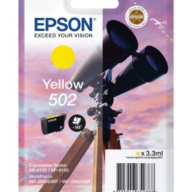 EPSON Tintenpatrone 502 yellow T02V440 WF-2860/XP-5100 160 Seiten