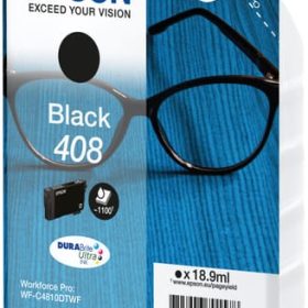 EPSON Tintenpatrone 408 schwarz T09J14010 WF-C4810DTWF 1100 Seiten