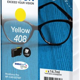 EPSON Tintenpatrone 408 yellow T09J44010 WF-C4810DTWF 1100 Seiten