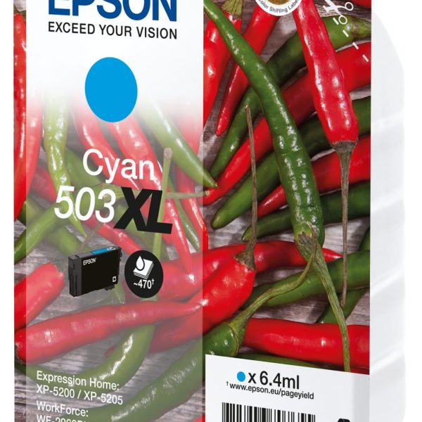 EPSON Tintenpatrone 503XL cyan T09R24010 WF-2960/65 470 Seiten