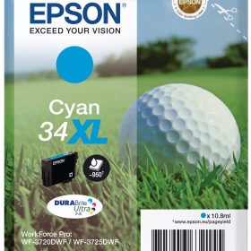 EPSON Tintenpatrone XL cyan T347240 WF-3720/3725DWF 950 Seiten