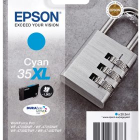 EPSON Tintenpatrone XL cyan T359240 WF-4720/4725DWF 1900 Seiten
