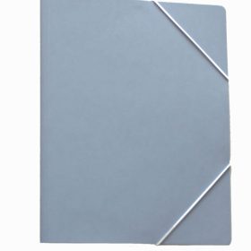 EROLA Gummibandmappe 450my A4 511 grau Karton