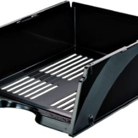 ESSELTE Briefkorb Jumbo schwarz 15619 268x115x338mm