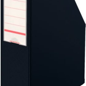 ESSELTE Zeitschriftenbox 23,4x7x31,5cm 56007 schwarz