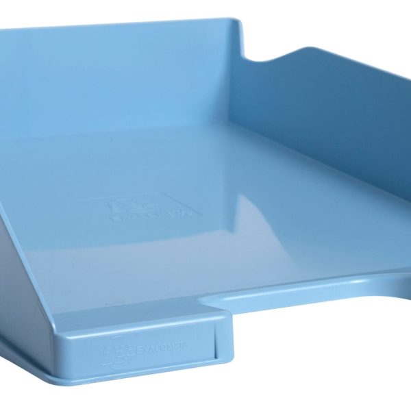 EXACOMPTA Briefablage BeeBlue A4+ 113209D Combo Midi, hellblau