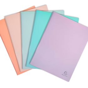 EXACOMPTA Sichtbuch Aquarel A4 88560E ass. 50 Taschen