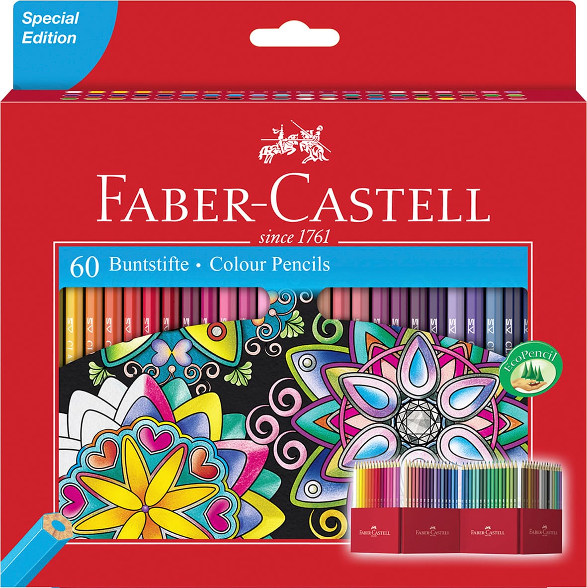 FABER-CASTELL-111260-4005401112600 FABER-CASTELL Farbstifte Castle 111260 60er Set – Hochwertig & günstig bei ShopDeca