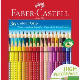 FABER-CASTELL Farbstifte Colour Grip 112442 36er Kartonetui