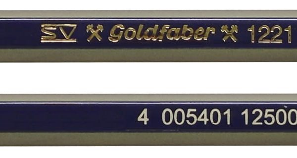FABER-CASTELL Bleistift HB 112500 Goldfaber
