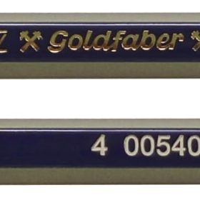 FABER-CASTELL Bleistift 4B 112504 Goldfaber