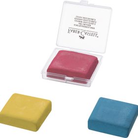FABER-CASTELL Knetgummi 38x35x8mm 127321 farbig ass.