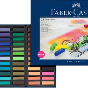 FABER-CASTELL Softpastellkreiden Mini 128272 72er Kartonetui