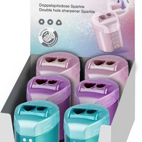 FABER-CASTELL Doppelspitzer 183900 RollOn Sparkle sortiert