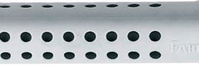 FABER-CASTELL Dreikantradierer GRIP 2001 187100 grau, 14x90x14mm
