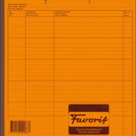 FAVORIT Wochen-Rapport D/F/I A4 400 weiss 100 Blatt