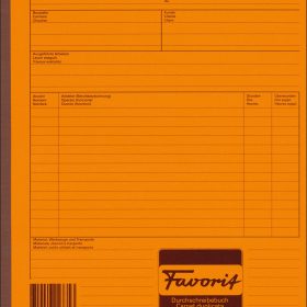 FAVORIT Regierapport D/F/I A4 9173 weiss/weiss 50x3 Blatt