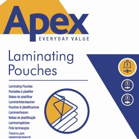 FELLOWES Laminiertasche A4 6003201 glanz, 75my 100 Stk