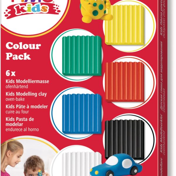 FIMO Modellierset Kids 6x42g 803201 Basic