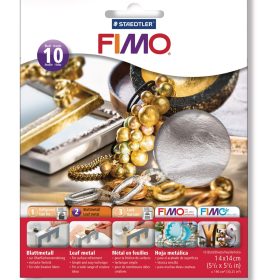 FIMO Blattmetall 14x14cm 8781-81 silber