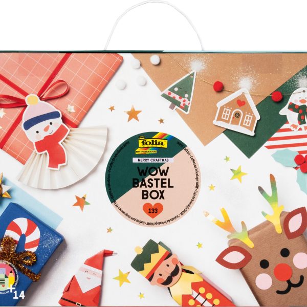 FOLIA WOW Bastel Box 923 MERRY CRAFTMAS