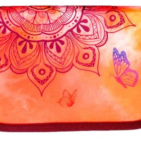 FUNKI Etui Mandala 6012.518 orange/dunkelrot 205x140x45mm